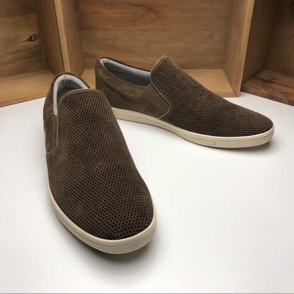 Kenneth Cole Leather Initial Slip On